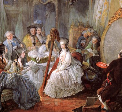 Marie-Antoinette dans sa chambre, 1776, Versailles, The original uploader was Georg Jäger at German Wikipedia., Public domain, via Wikimedia Commons